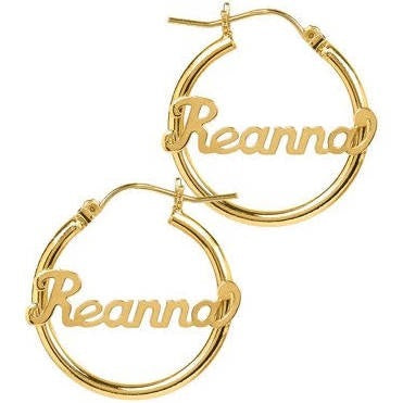 1 inch classic name hoops